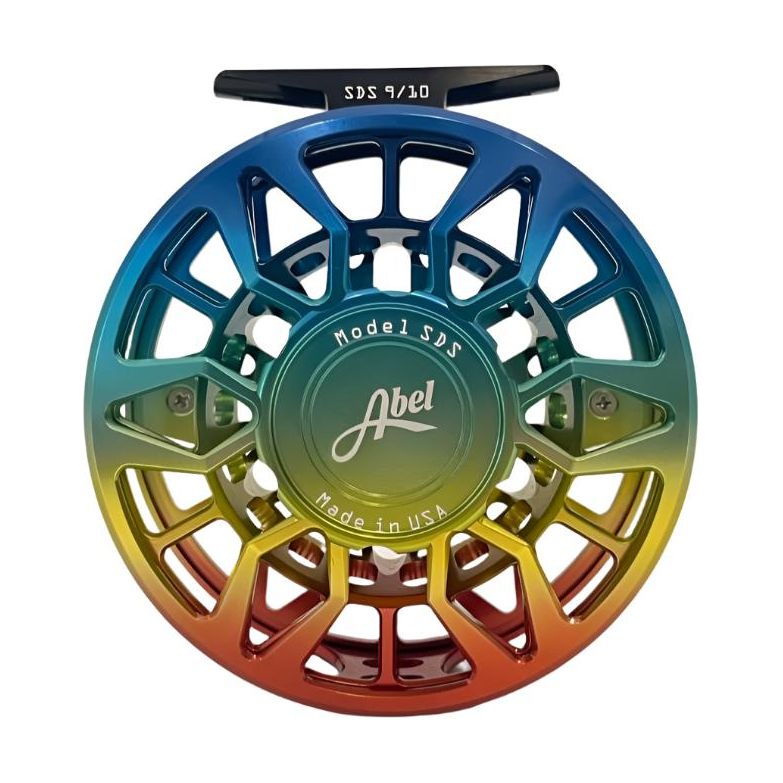 Abel SDS 9/10 Ported- Baja Fade w/ Baja Fade Drag Knob & Black Handle (CUSTOM IN STOCK)