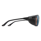 Smith Embark - Matte Black Frame + ChromaPop Glacier Photocromic Copper Blue Mirror Lenses (IN STOCK)