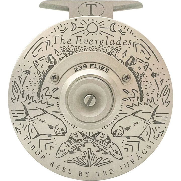 Tibor Everglades Frost Silver - 239Flies x Bre Drake Grand Slam Art (VERY LIMITED - IN STOCK)