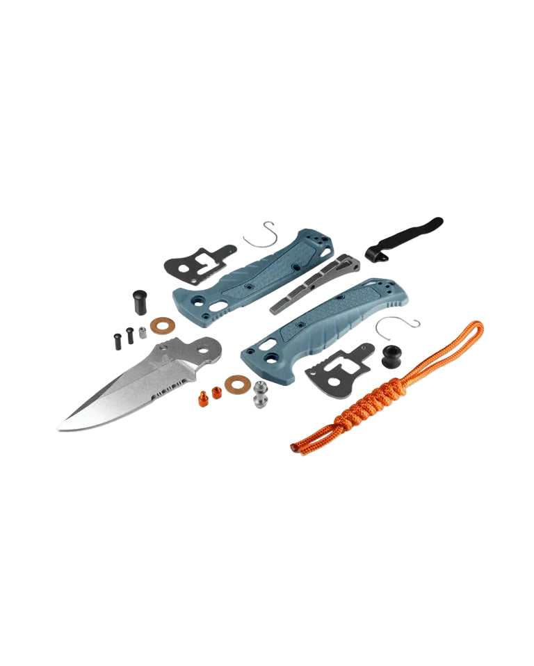 Benchmade - Mini Adira® | Depth Blue | Drop-Point - S (IN STOCK)