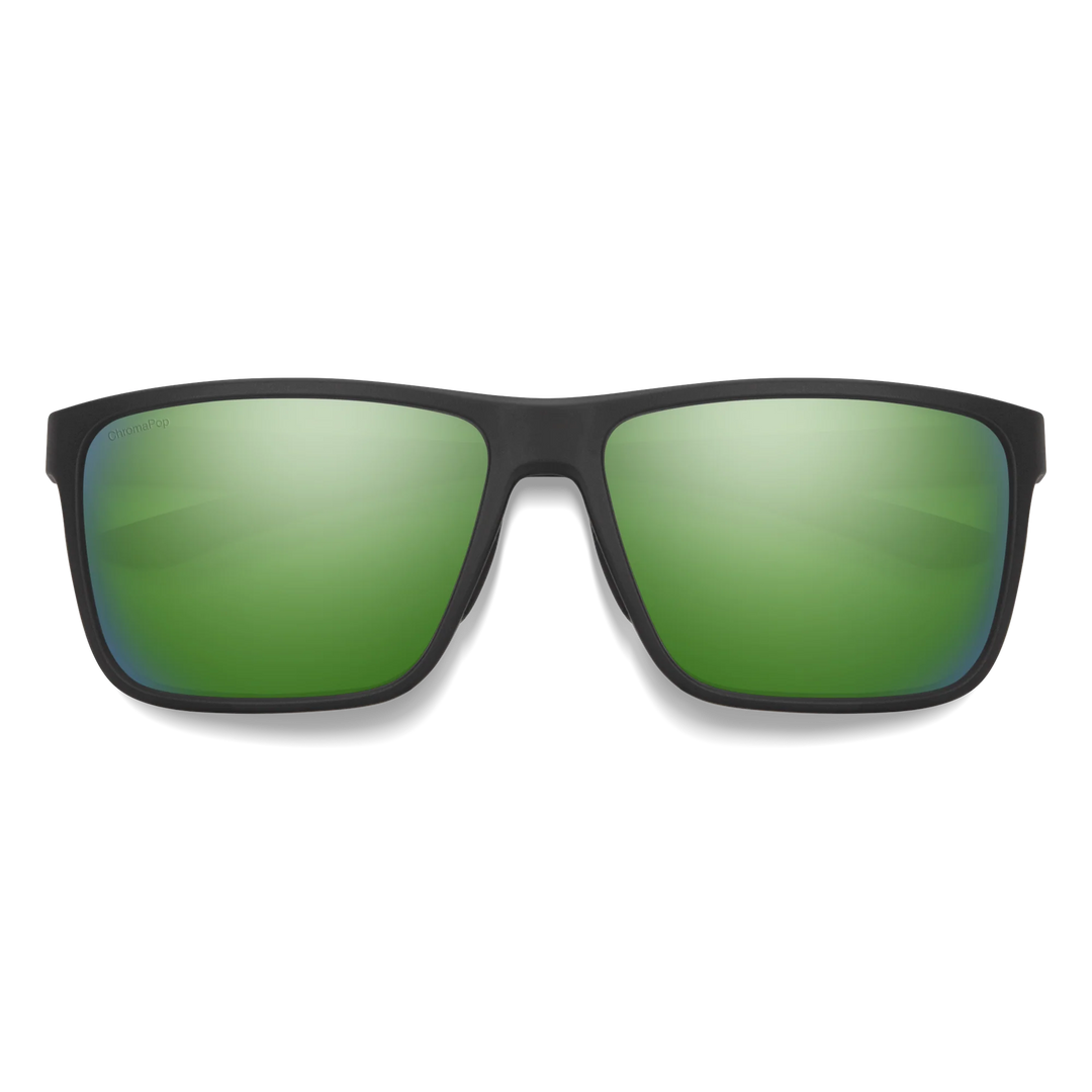 Smith Riptide - Matte Black + ChromaPop Polarized Green Mirror(IN STOCK)