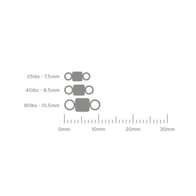 Scientific Anglers - 25LB Micro Swivels (10 pk)
