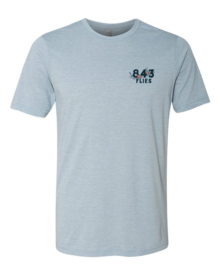 843 Flies X Bre Drake Tee Shirt - King Fiddler