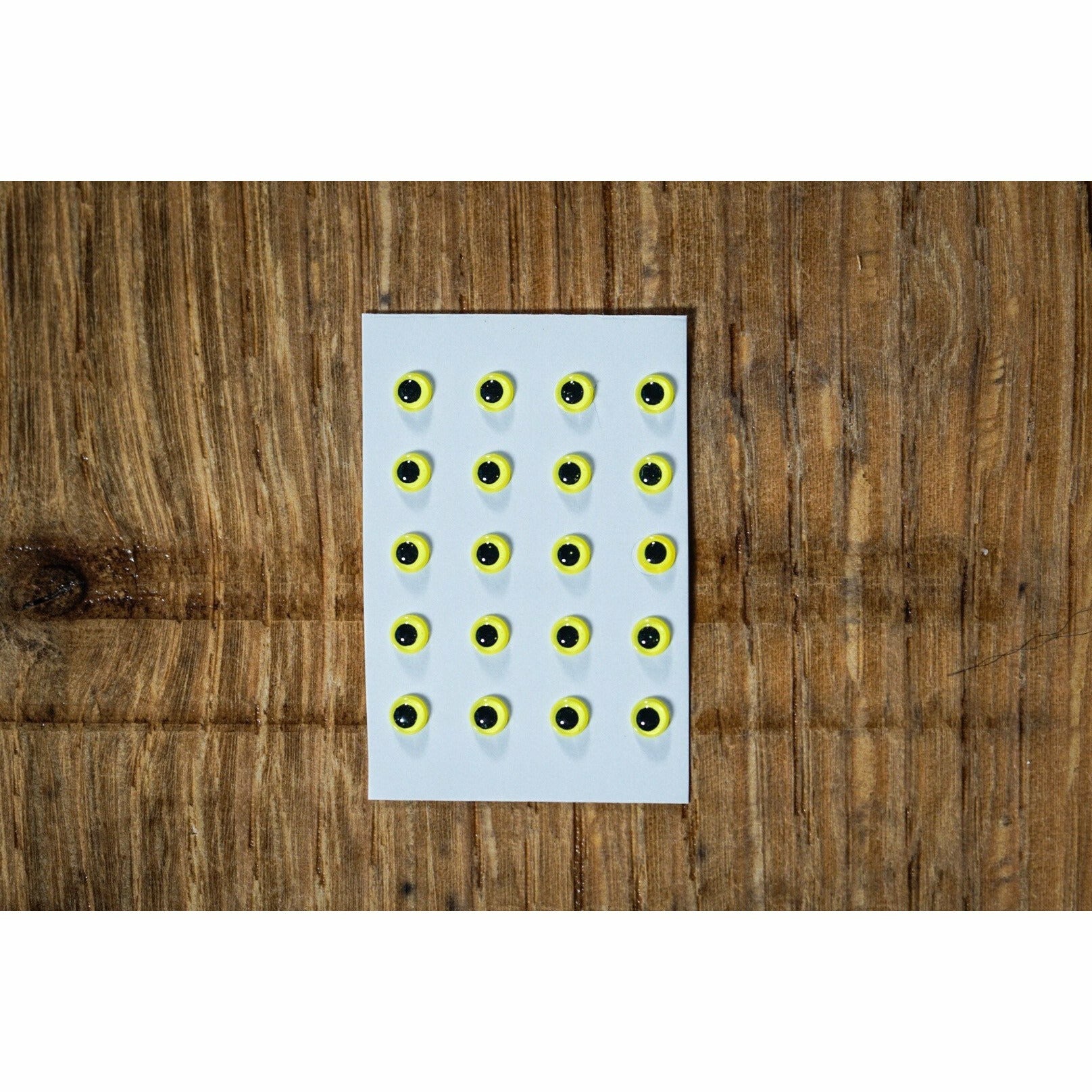 Fluorescent Fly Eyes - 1/8" 3mm Yellow