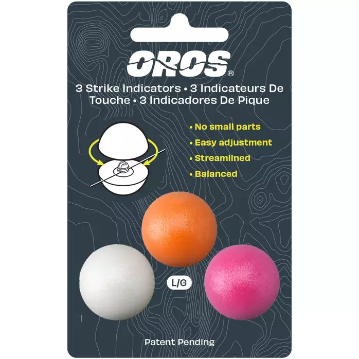OROS Strike Indicator Multi Color 3 Pack