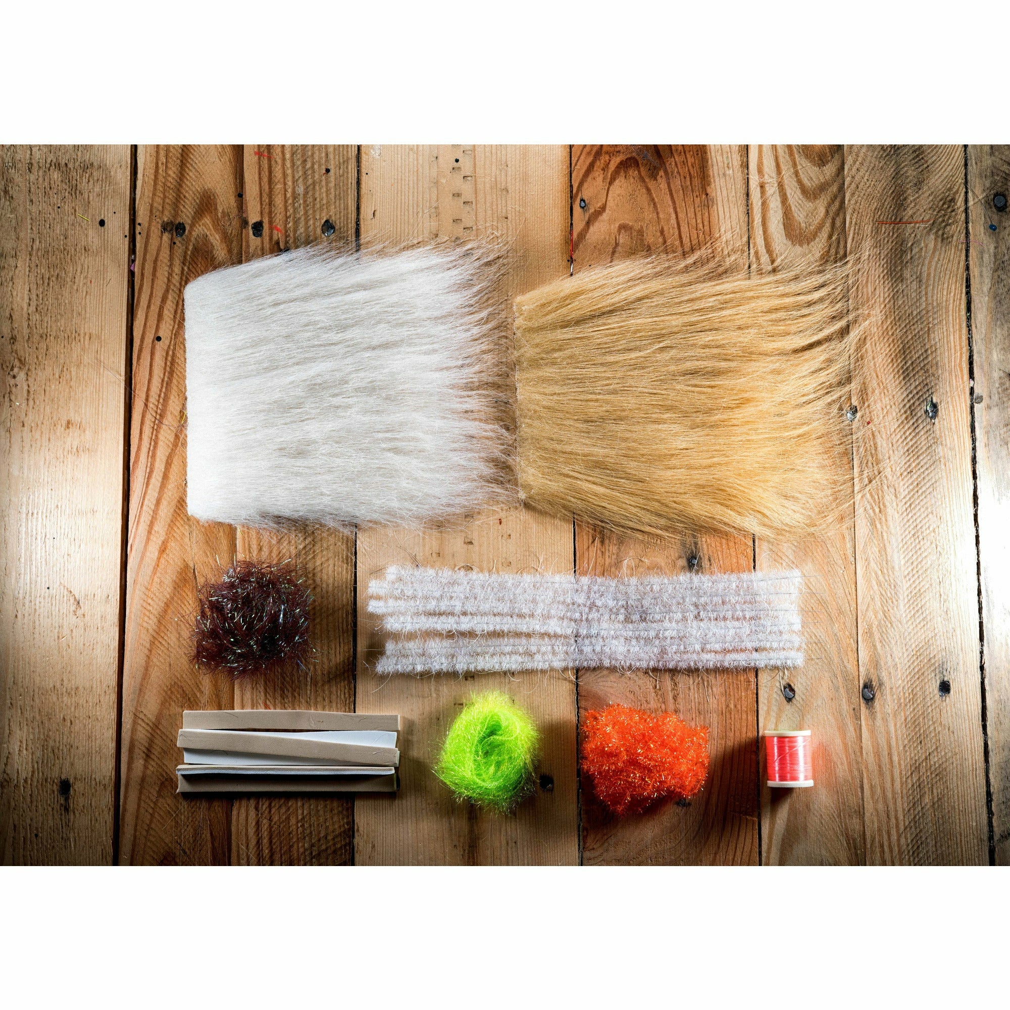 Gangster Gurgler DIY Material Kit - Buttery Natural - 239 Flies