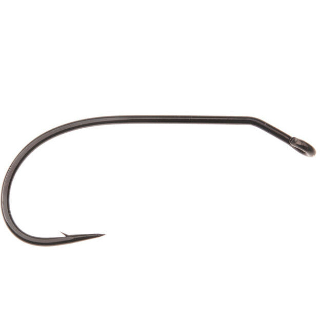 AHREX TP650 26 Degree Bent Streamer Hook with black nickel finish and chemically sharpened point