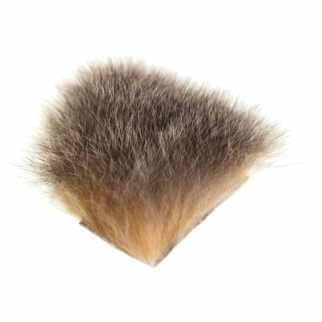 Wapsi Australian Opossum fly tying fur, natural brown to tan gradient, soft and buggy texture for dubbing