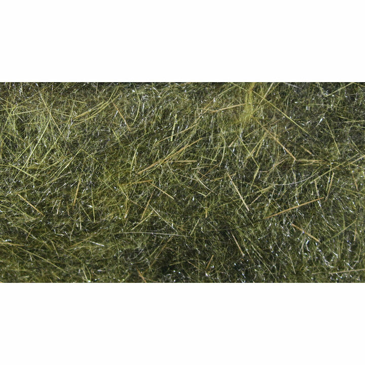 Olive green Hareline Hares Ear dubbing with translucent guard hairs for streamers