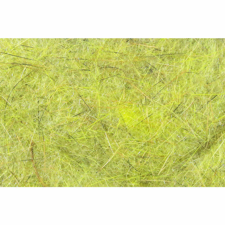 Chartreuse neon yellow Hareline Hares Ear dubbing high visibility fly tying material