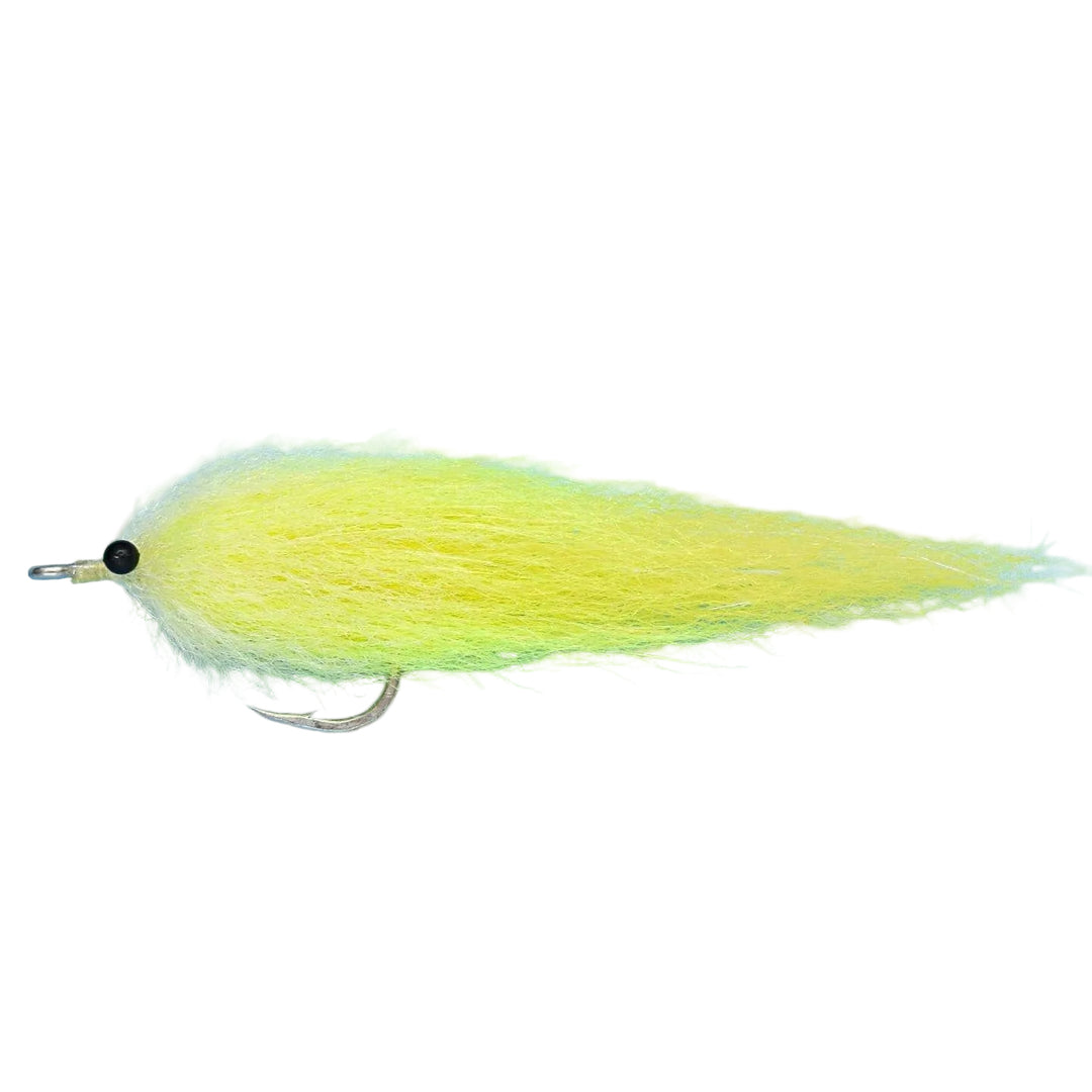 Yellow EP Boca Grande tarpon fishing fly, 