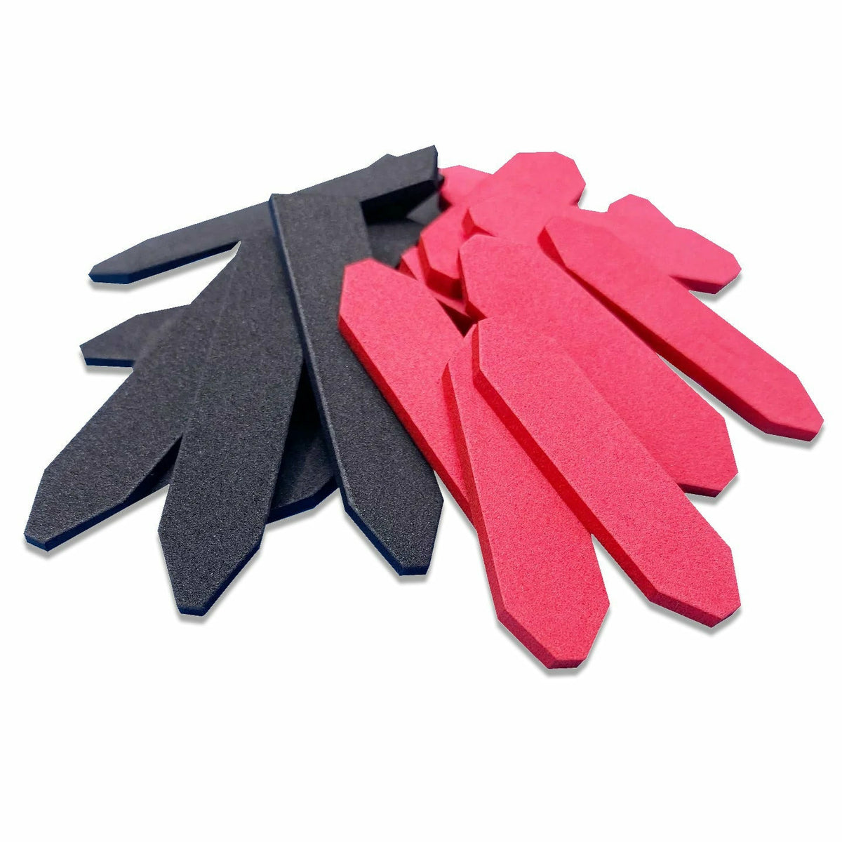 Black and hot pink self-adhesive foam for Jack Gartside Gurgler flies