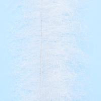 White translucent EP Shrimp Dub brush showing central wire spine detail