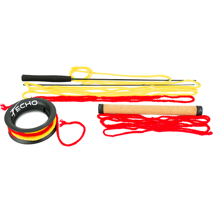 Complete Echo Micro Practice Rod kit with spare rod and line spool