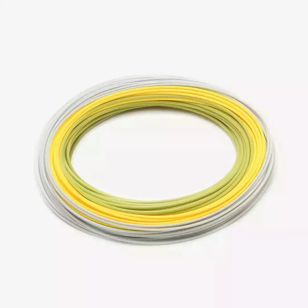 Elite Rio Gold floating trout fly line with SureFire tricolor measuring system