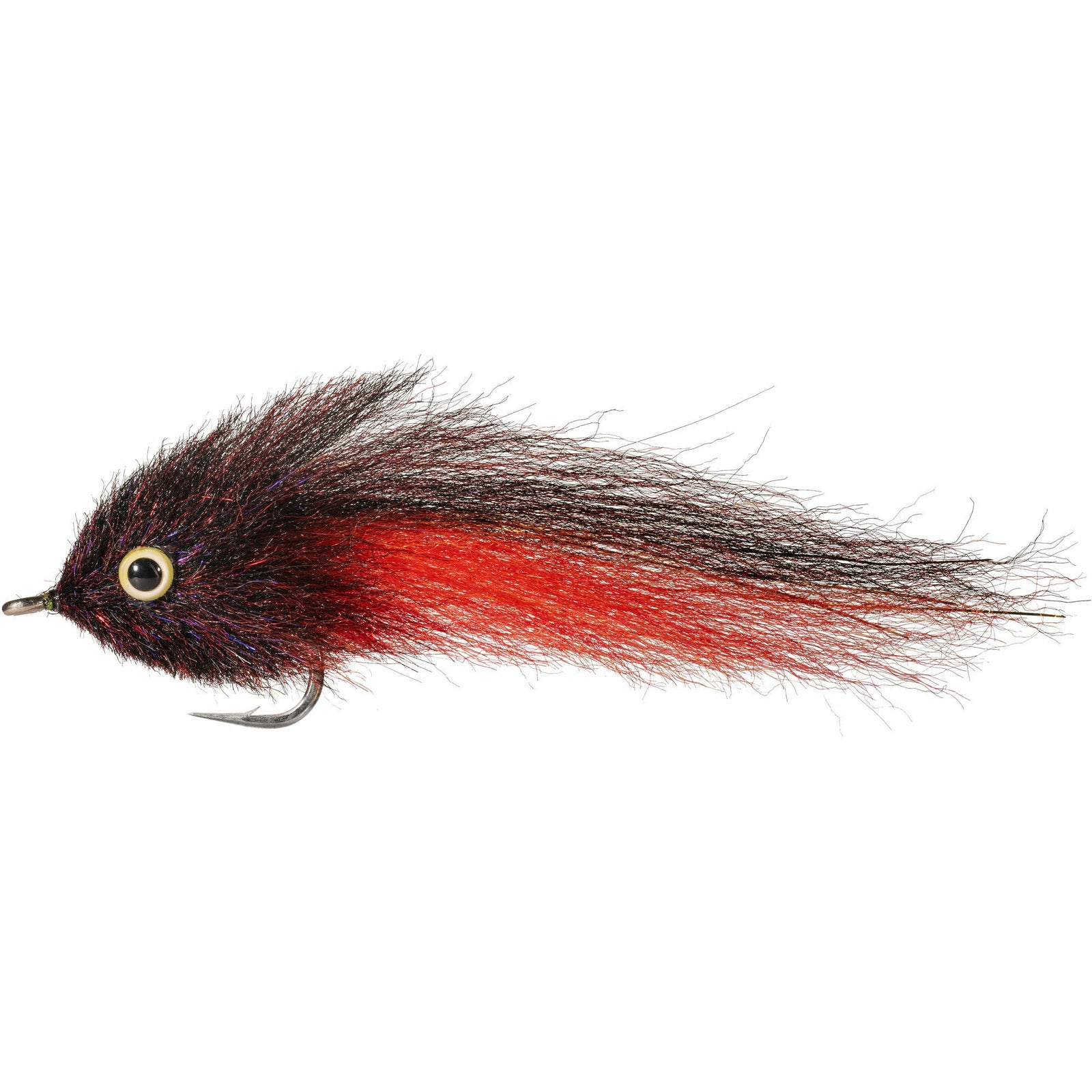 Enrico Puglisi GT's Baitfish fly in Bleeding Black, 6" with Gamakatsu SC15 hook for tarpon and snook