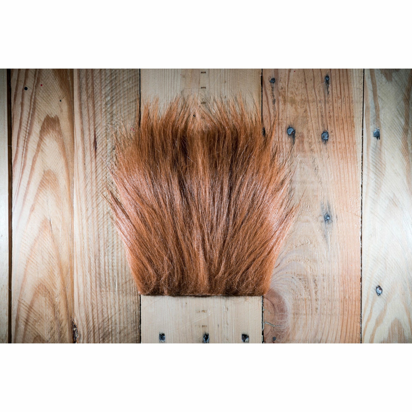 Extra Select Craft Fur in Orangutan Rust for fly tying