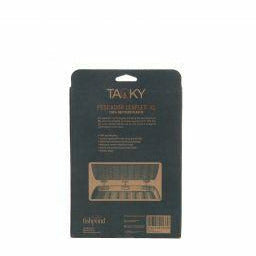Back of Fishpond Pescador XL Leaflet box showing diagram and barcode