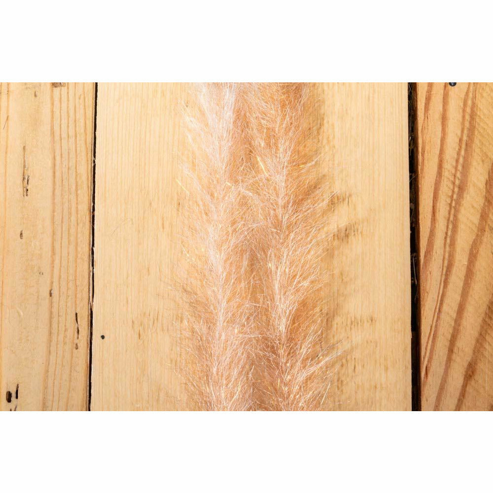 Flash Blend Baitfish Brush 2" Mullet Brown synthetic fiber dubbin material texture