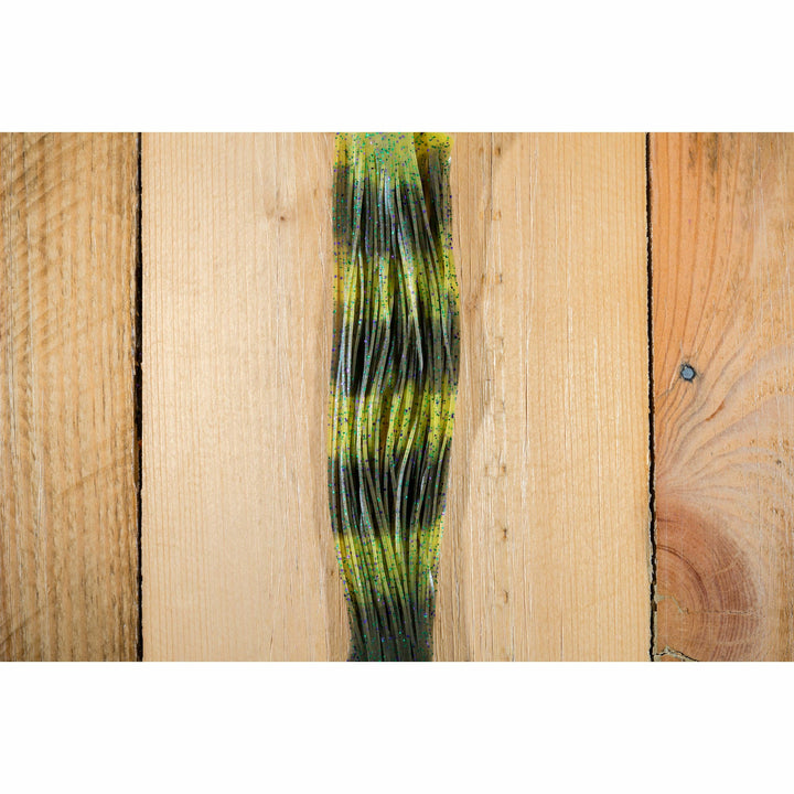 Hareline Dubbing Olive Sili Legs bundle