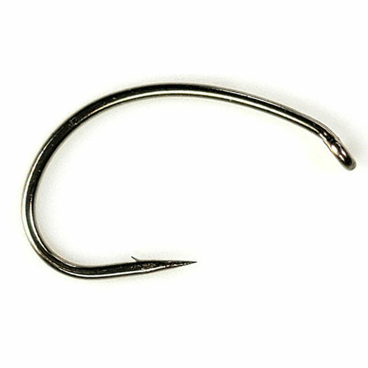Gamakatsu C12 Down Eye Scud fly tying hook close-up