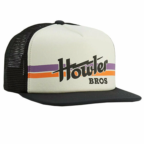 Howler Bros - Howler Electric Stripe Snapback : Stone / Black