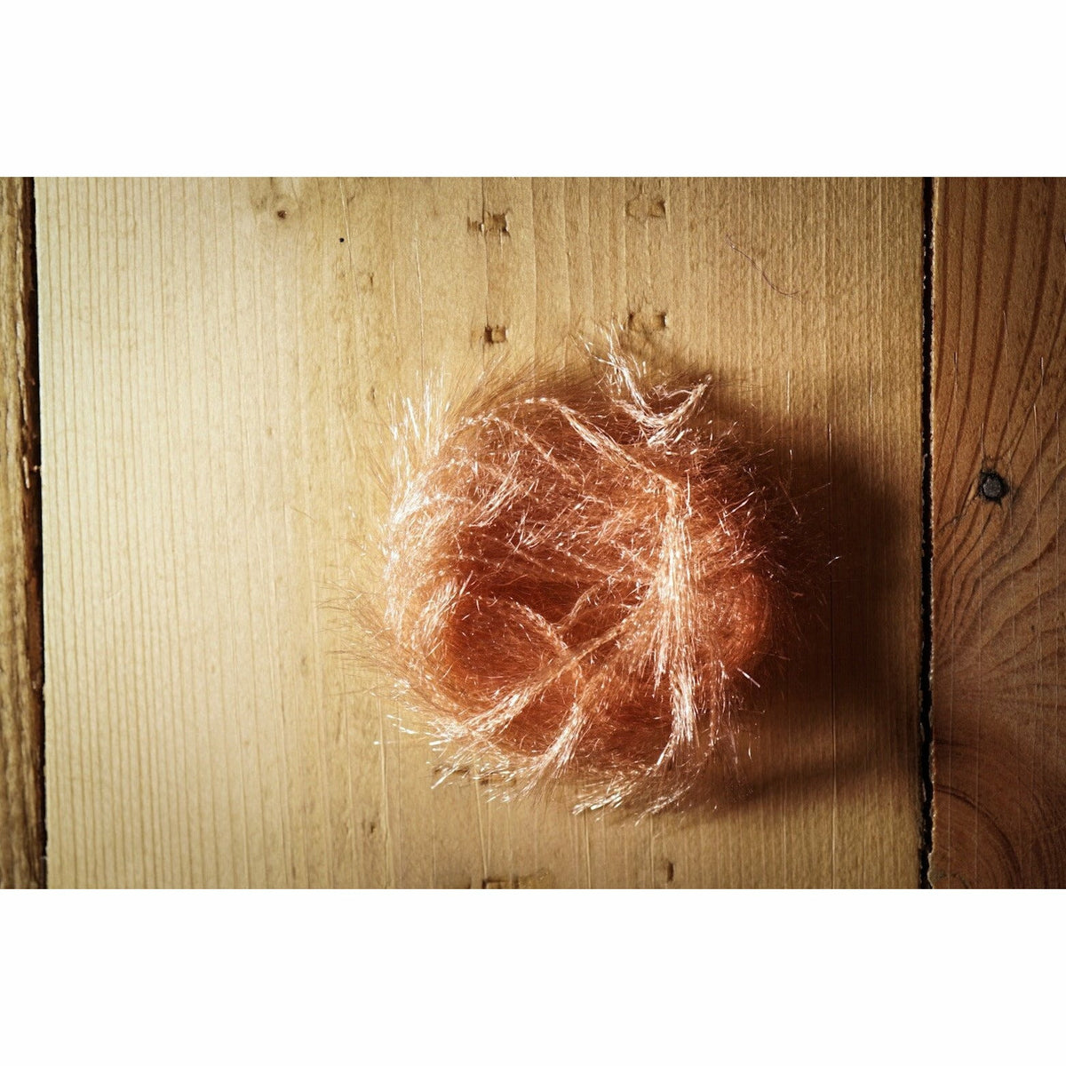 Hareline Krystal Hackle Medium Bonefish Tan bundle for bonefish flies