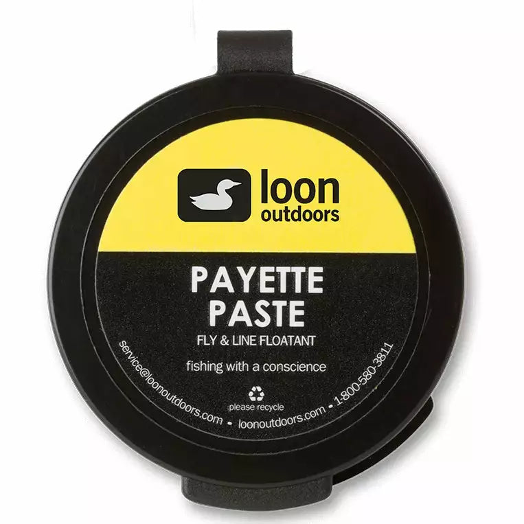 Loon Outdoors Payette Paste fly and line floatant container lid