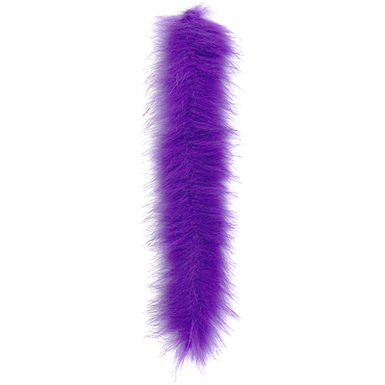Vibrant purple MFC Bunny Brush fly tying material with rich saturated hue