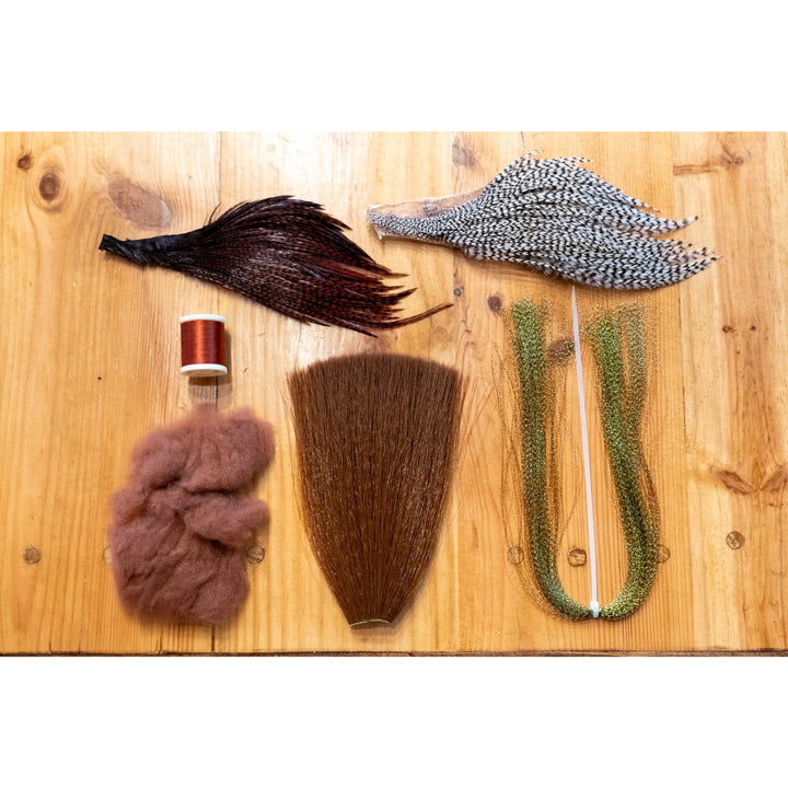 The Go To Dry Fly DIY Kit - March Brown