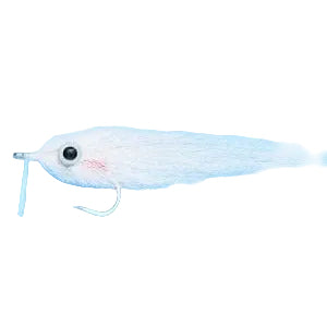 White EP Flies Mullet fly for snook and bonito