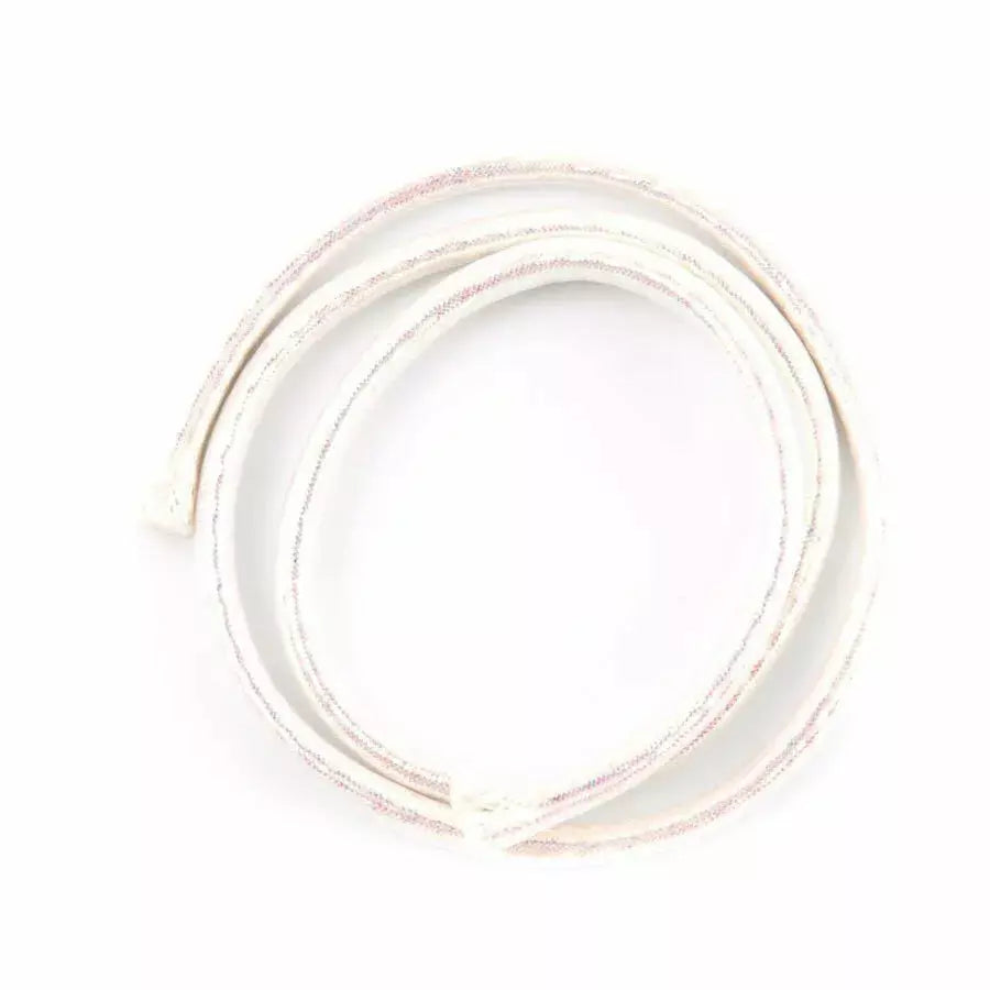 White iridescent Mylar fly tying cord