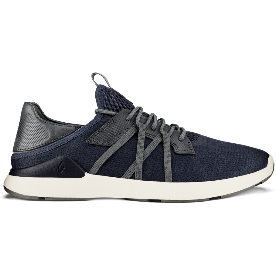 Olukai Mio Lī navy blue breathable mesh running shoe