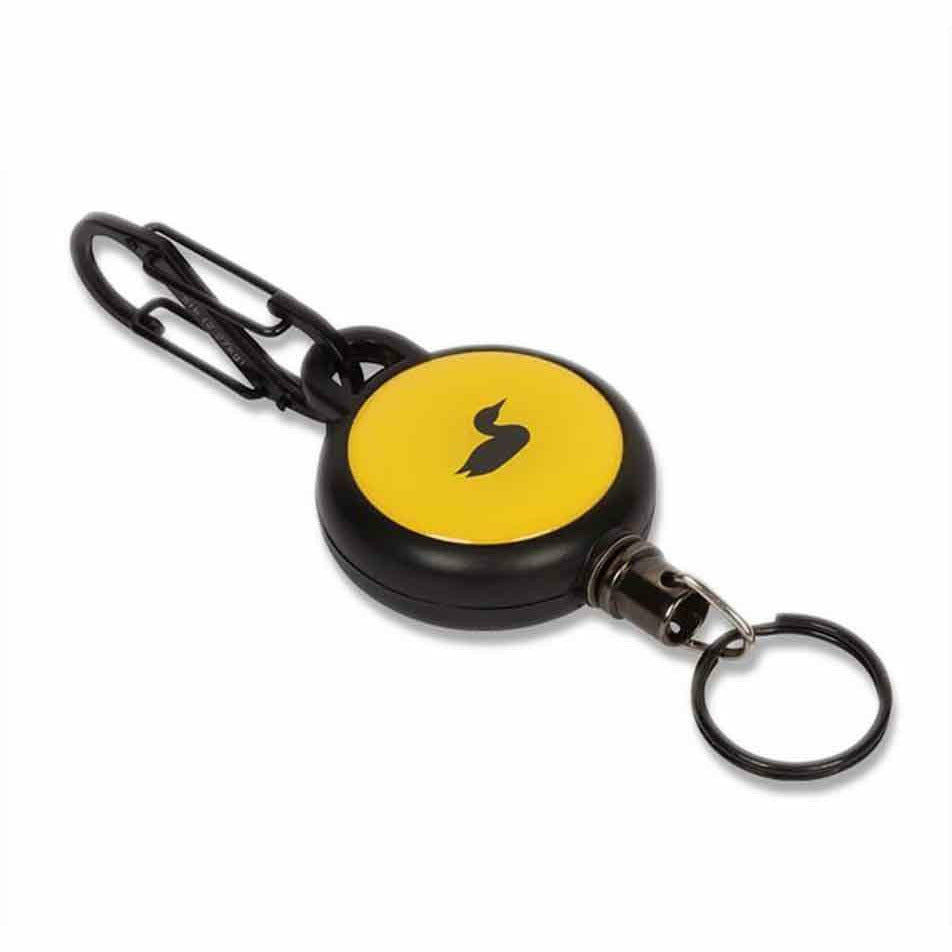 Loon Outdoors ROGUE ZINGER retractable retractor with S-Biner clip and steel cable for fishing nippers