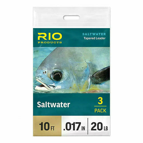 Rio Saltwater Tapered Leader - 10&
