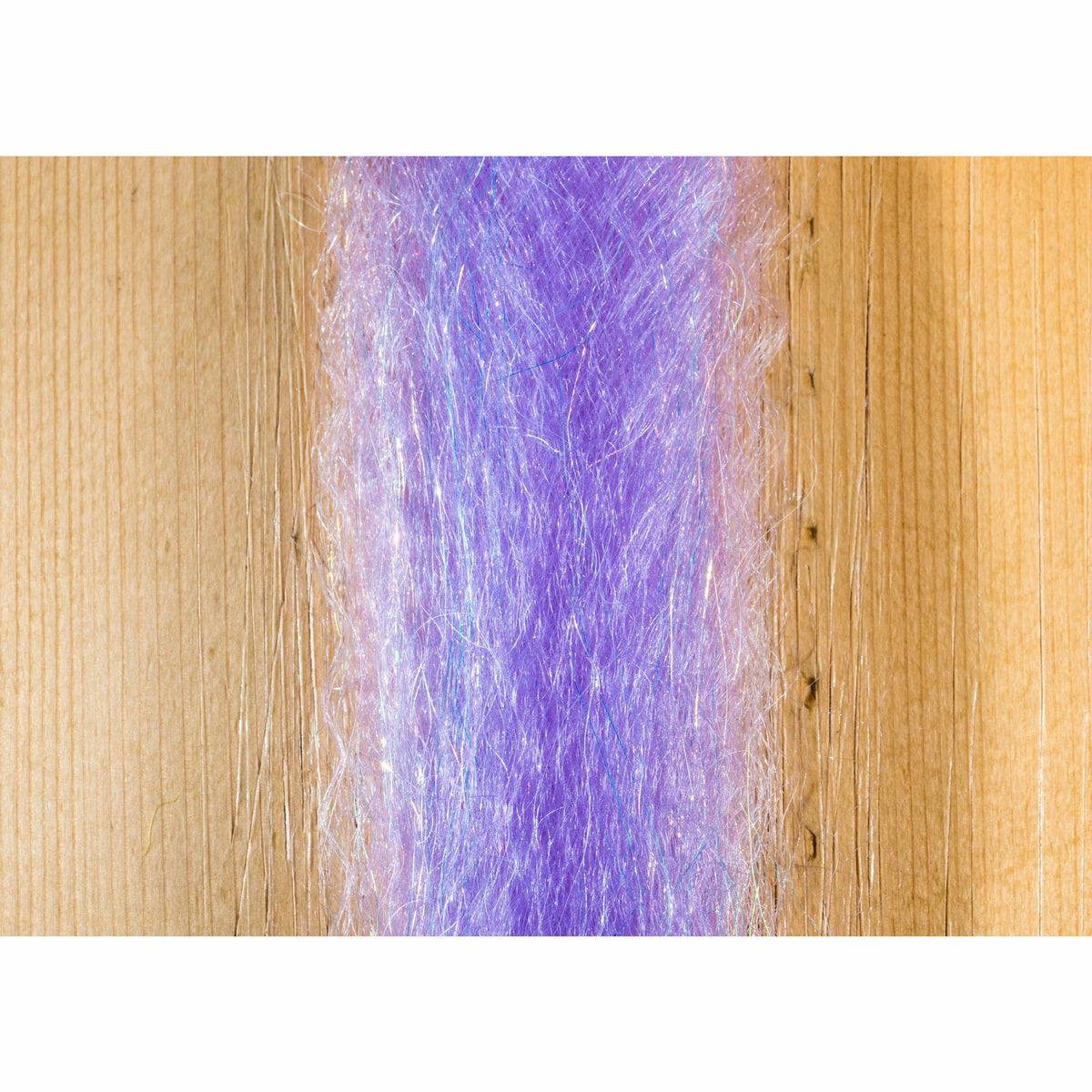 Light purple Steve Farrar SF Blend fly tying fiber with iridescent flash