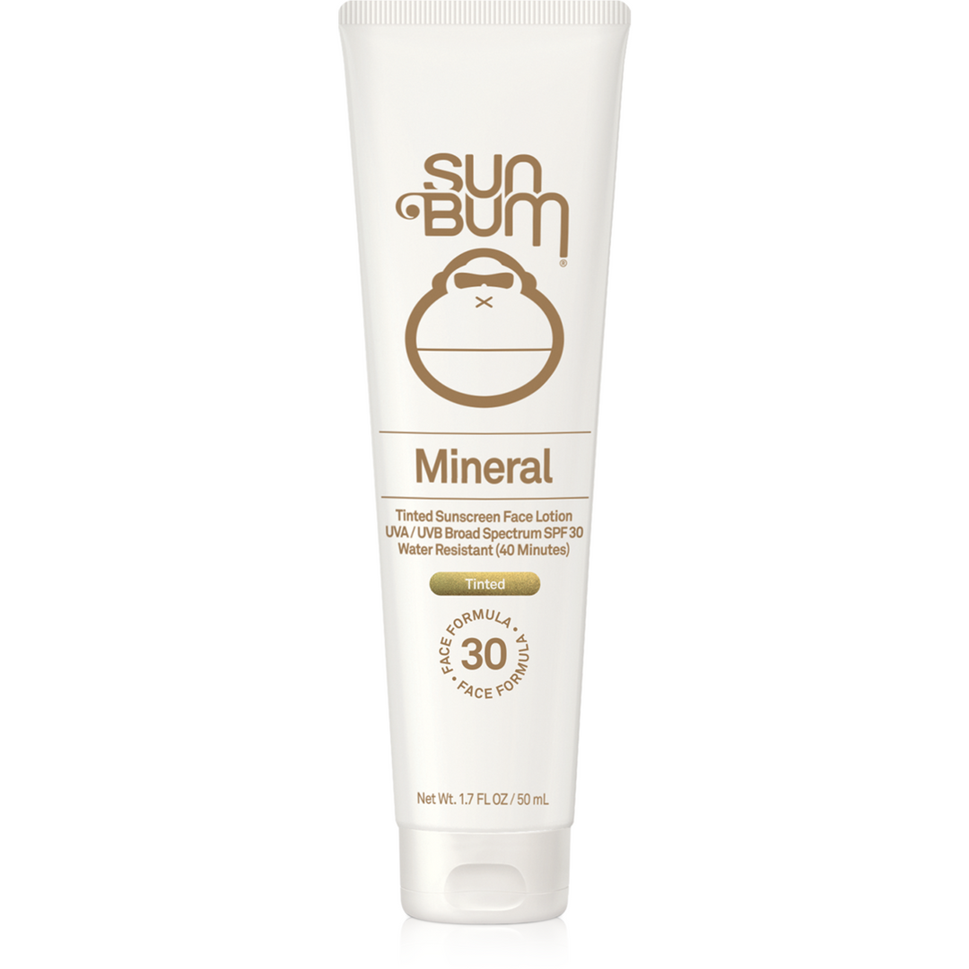 Sun Bum Mineral SPF 30 Tinted Sunscreen Face Lotion 1.7oz tube