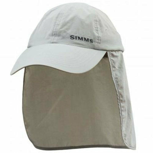 Sterling Simms Superlight Sunshield Cap with attached neck cape and long brim