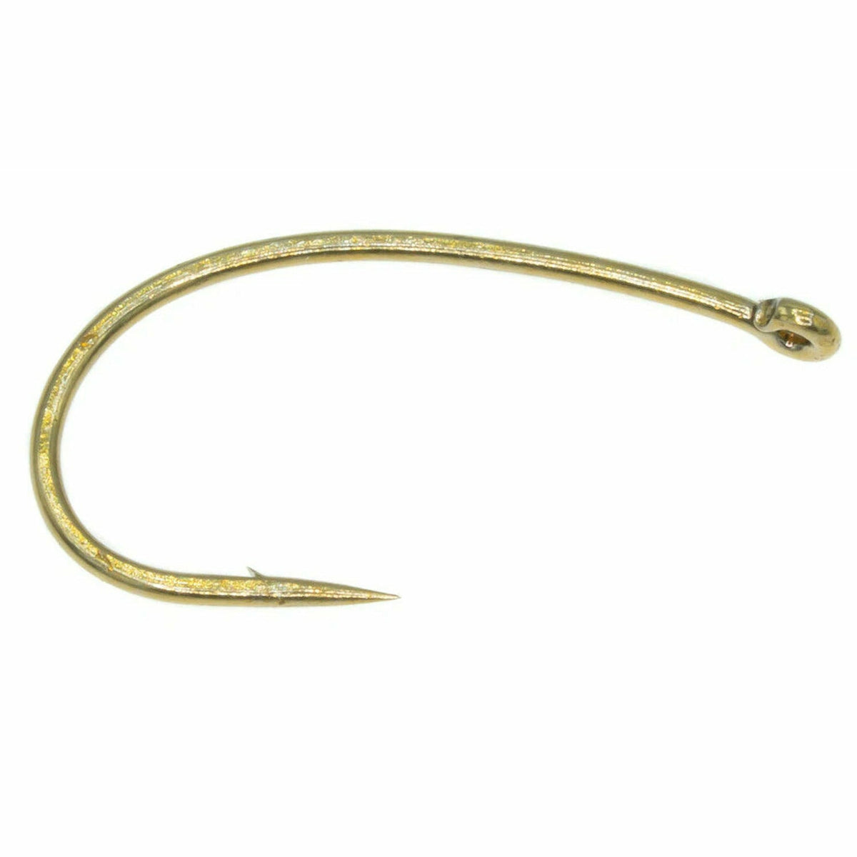Umpqua TMC2488 bronze fine wire short shank curved fly fishing hooks