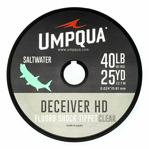 UMPQUA - DECEIVER HD SALTWATER FLUORO SHOCK TIPPET - PINK
