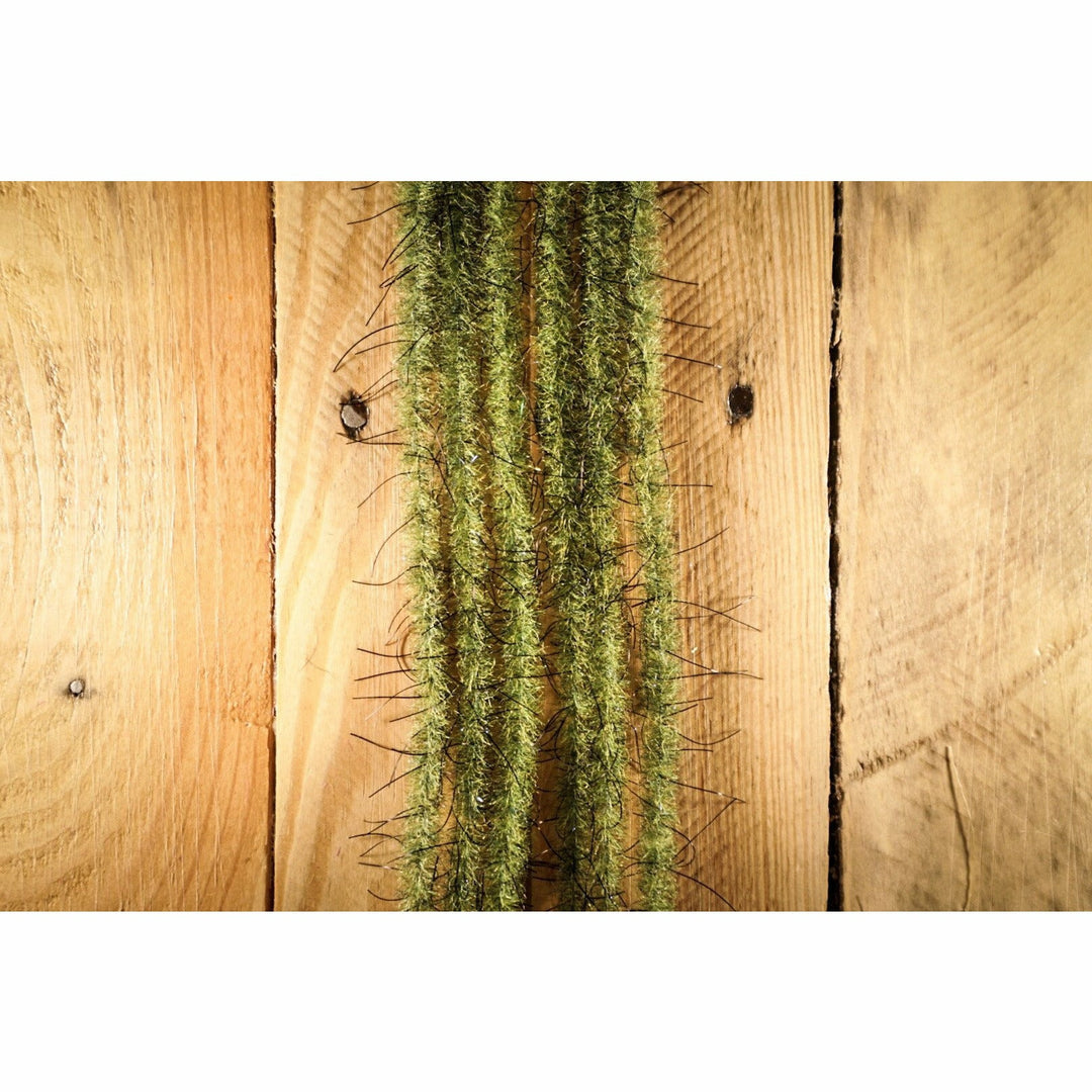 EP Wooly Critter Brush .5" - Olive/Black