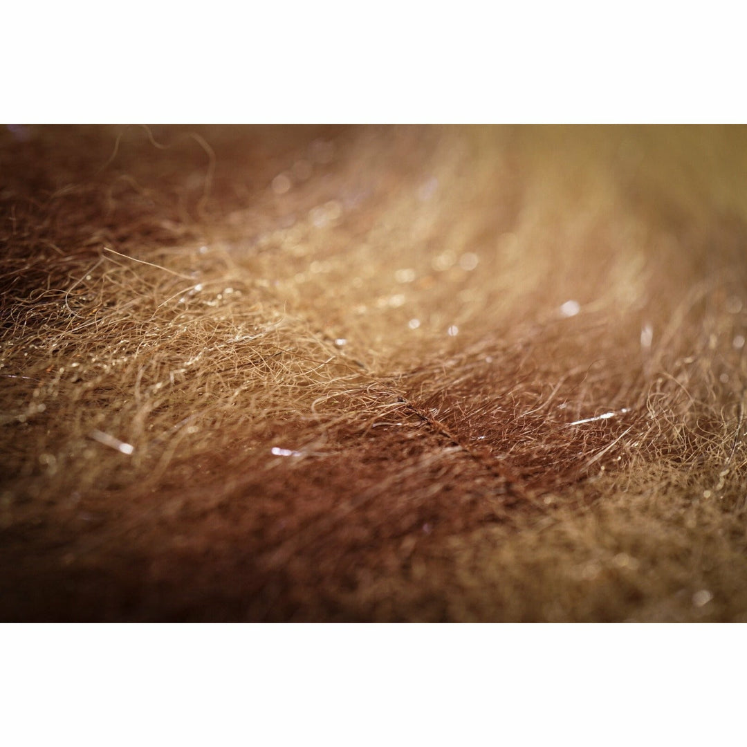 EP Sommerlatte's Grizzley Foxy Brush 3" - Brown & Tan