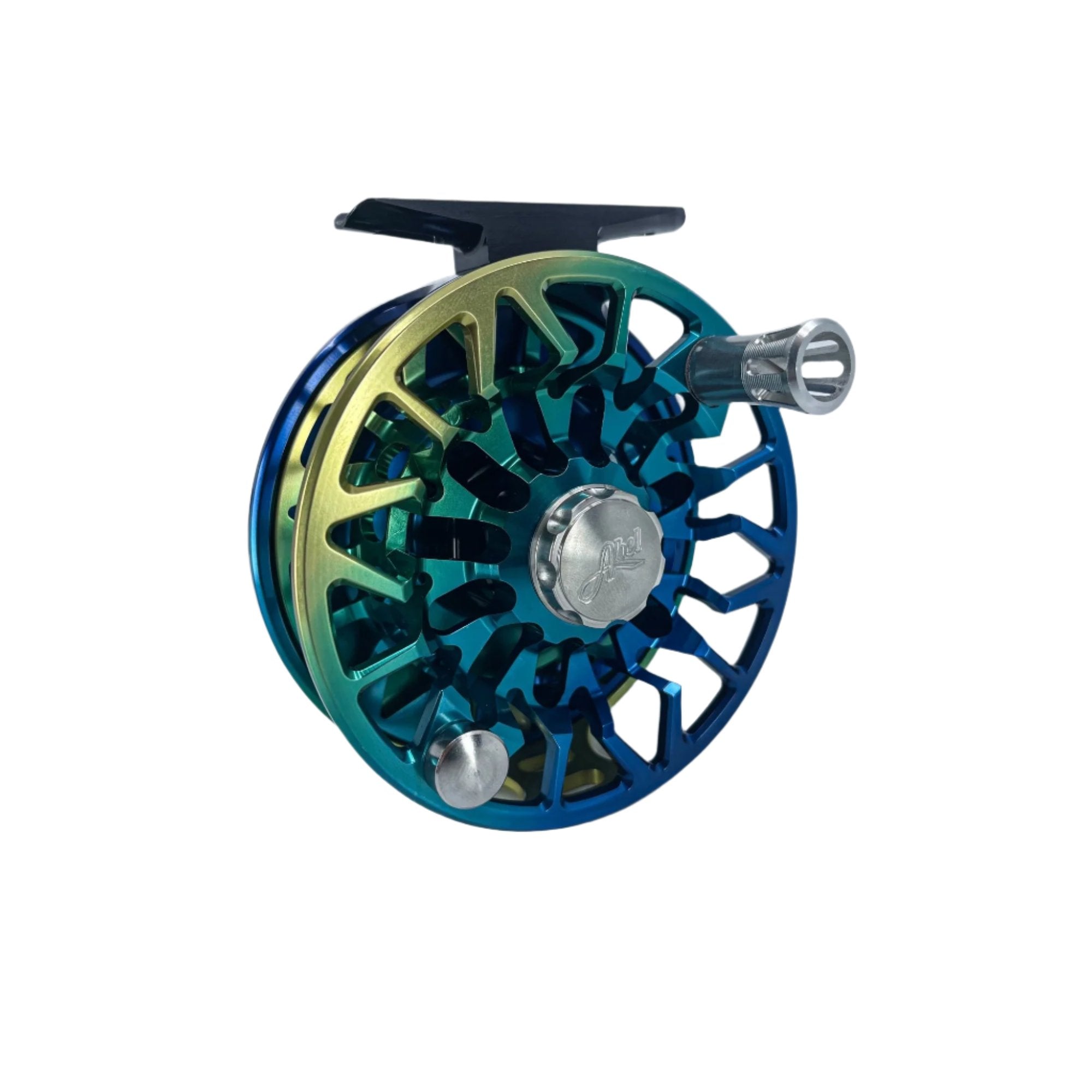 Abel SDS 7/8 Solid - Flats Fade w/ Flats Fade Drag Knob & Platinum