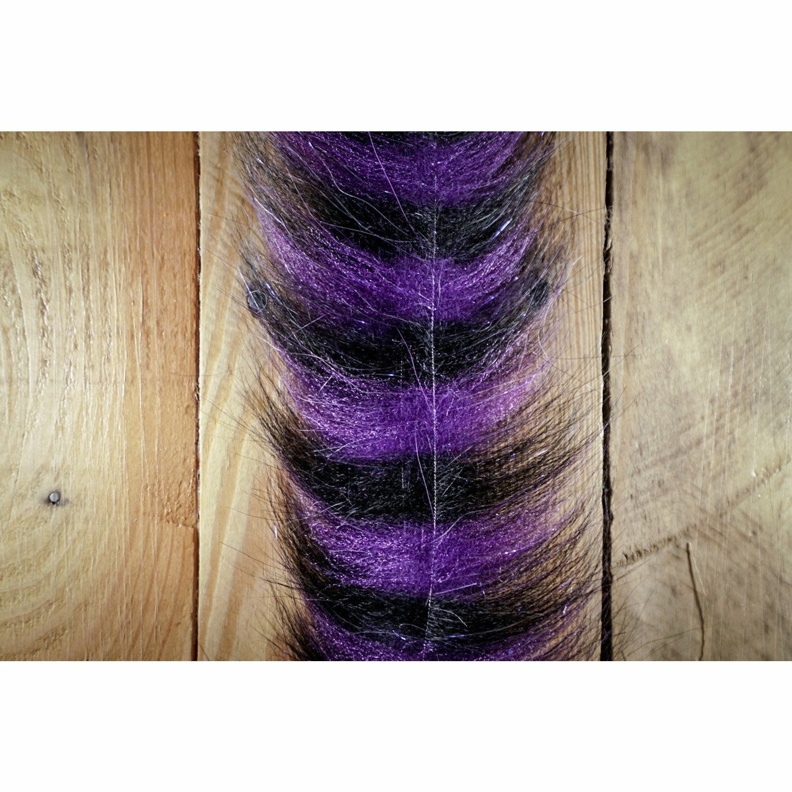 EP Sommerlatte's Grizzley Foxy Brush 3" - Black & Purple