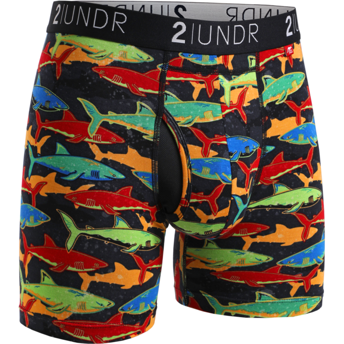 2UNDR Swing Shift Performance 6 Boxer Briefs - Men's Active Underwear